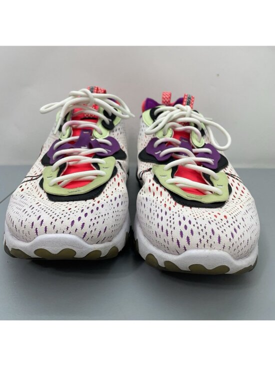 Nike React Vision Sneakers Shoes Running Training Barely Volt Pink White Mens 12 main image 13